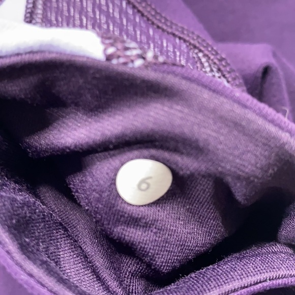 Lululemon Wunder Under Pant III Leggings Purple Mosaic Luon - Picture 7 of 9